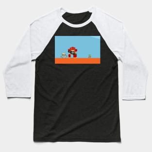 Drawingston accompanied by mobs Baseball T-Shirt